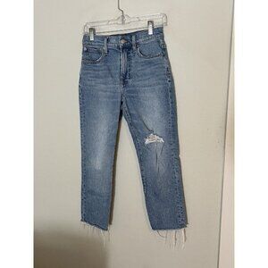 Madewell The Perfect Vintage Crop Jean Size 25P